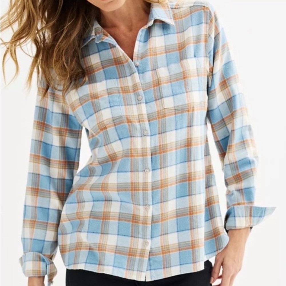 Croft & Barrow® The Extra Soft Plaid Flannel Shirt